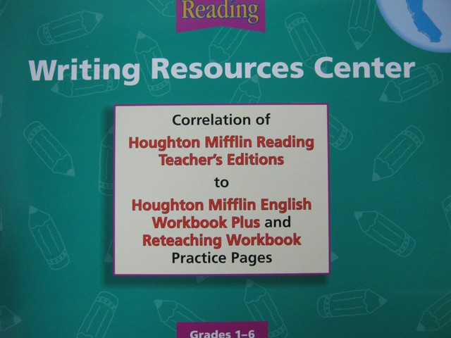 (image for) Reading Grades 1-6 Writing Resources Center (CA)(P)