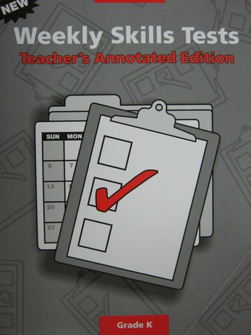 (image for) Reading K Weekly Skills Tests TAE (TE)(P) by Cooper, Pikulski,