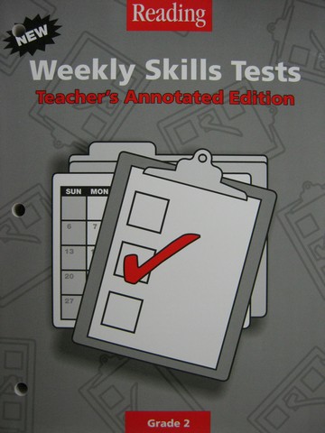 (image for) Reading 2 Weekly Skills Tests TAE (TE)(P) by Cooper, Pikulski,