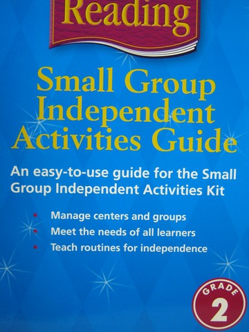 (image for) Reading 2 Small Group Independent Activities Guide (P)