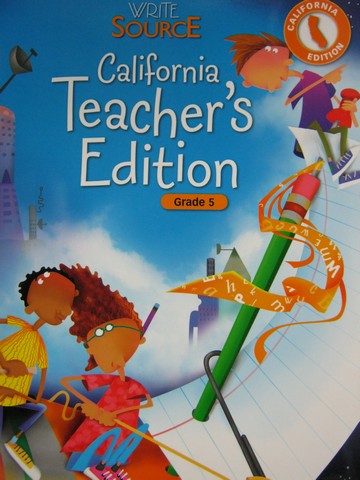 (image for) Write Source 5 California Edition TE (CA)(TE)(Spiral) by Kemper,