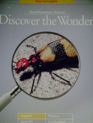 (image for) Discover the Wonder 3 Key Concepts English (P) by Heil,