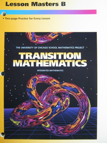 (image for) UCSMP Transition Mathematics Lesson Masters B (P)