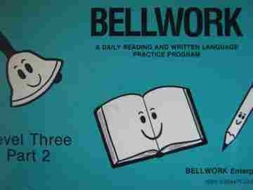 (image for) Bellwork Reading & Written Language 3 Part 2 (P) by Kinney & Gall