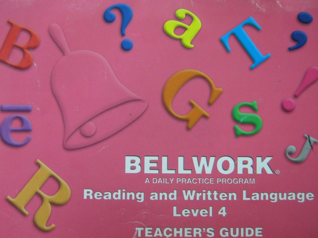 (image for) Bellwork Reading & Written Langauge 4 TG (TE)(P) by Gall, De Pue