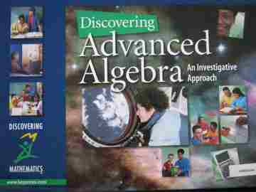 (image for) Discovering Advanced Algebra Teaching Resources (TE)(PK)