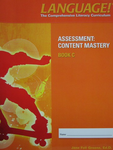 (image for) Language! 4th Edition C Content Mastery (P) by Greene