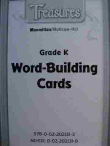 (image for) Treasures K Word-Building Cards (Card)(Pk)
