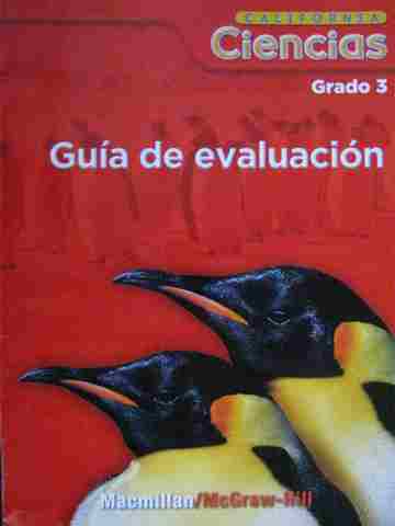 (image for) California Ciencias 3 Guia de evaluacion (CA)(P)