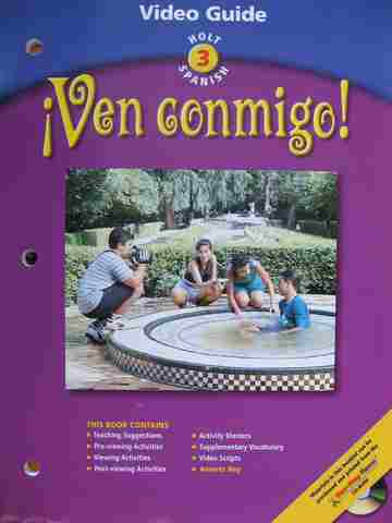 (image for) Ven conmigo! 3 Video Guide (P)