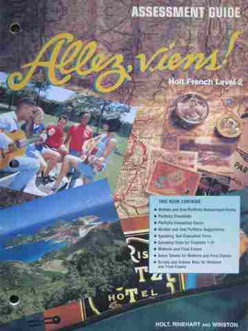 (image for) Allez, viens! 2 Assessment Guide (P) by Catherine Dallas Purdy & Barbara Kelley