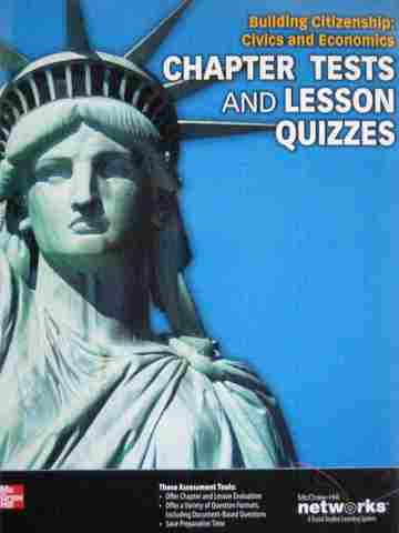 (image for) Building Citizenship: Civics & Economics Chapter Tests & Lesson Quizzes (P)