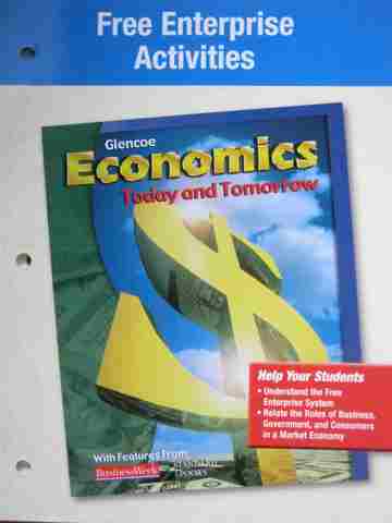 (image for) Economics Toady & Tomorrow Free Enterprise Activities (P)