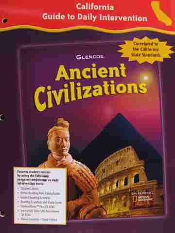 (image for) Ancient Civilizations Guide to Daily Intervention (CA)(P)