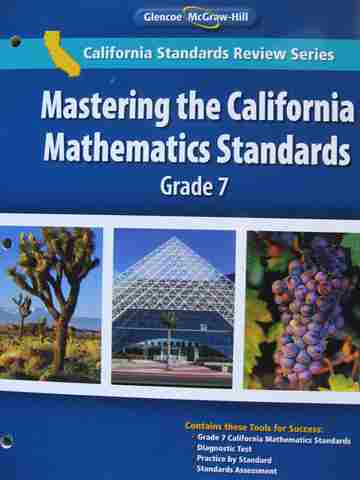 (image for) Mastering the California Mathematics Standards 6 (CA)(P)