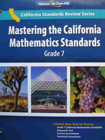 (image for) Mastering the California Mathematics Standards 7 (CA)(P)