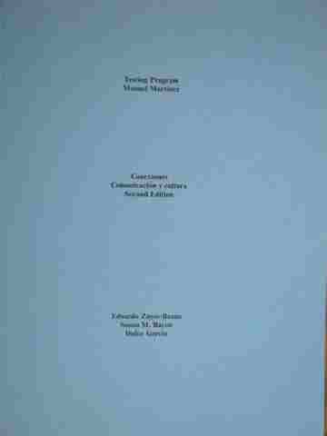 (image for) Conexiones Comunicacion y cultura 2nd Edition Testing Program (Loose-Leaf)