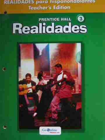 (image for) Realidades 3 Realidades para hispanohablantes TE (TE)(P)