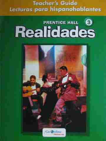 (image for) Realidades 3 Lecturas para hispanohablantes TG (TE)(P)