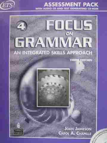 (image for) Focus on Grammar 3rd Edition 4 Assessment Pack (P) by Jamieson & Chapelle