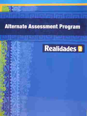 (image for) Realidades 2 Digital Edition Alternate Assessment Program (P)