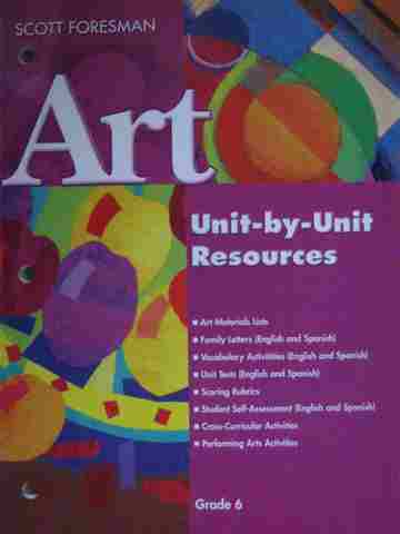 (image for) Art 6 Unit-by-Unit Resources (P) by Turner, Chapman, & Clarke
