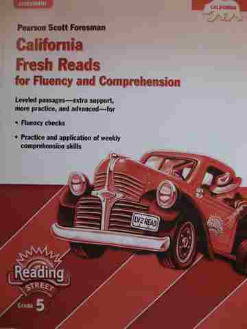 (image for) Reading Street 5 California Fresh Reads for Fluency (CA)(P)