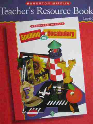 (image for) Spelling & Vocabulary 6 Teacher's Resource Book (TE)(P)