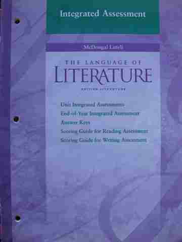 (image for) Language of Literature British Literature Integrated Assessment (P)