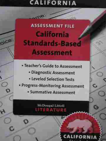 (image for) Literature 7 California Standards-Based Assessment (CA)(P)