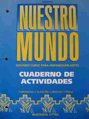 (image for) Nuestro mundo Segundo curso Cuaderno de actividades (P)