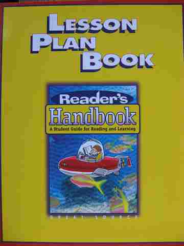 (image for) Reader's Handbook 4 Lesson Plan Book (P) by Robb, Richek, & Spandel
