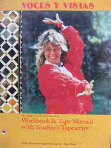 (image for) Voces y vistas Workbook & Tape Manual TAE (TE)(P) by Reynolds, Rodriguez, & Veramendi