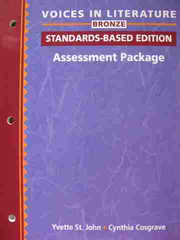 (image for) Voices in Literature Bronze SBE Assessment Package (P)