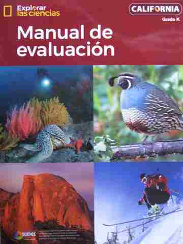 (image for) Explorar las ciencias K Manual de evaluacion (CA)(P) by Jennifer Burney