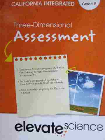 (image for) Elevate Science 8 Three-Dimensional Assessment (CA)(P)
