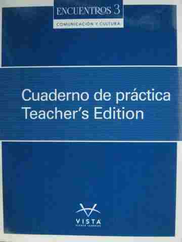 (image for) Encuentros Comunicacion y cultura 3 Cuaderno de practica TE (TE)(P) by Jose A Blanco