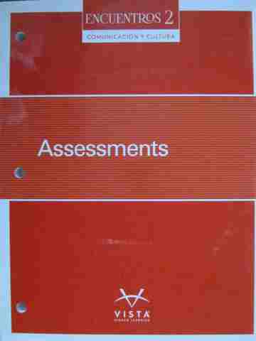 (image for) Encuentros Comunicacion y cultura 2 Assessments (P) by Jose A Blanco