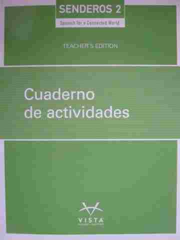 (image for) Senderos 2 Cuaderno de actividades TE (TE)(P)