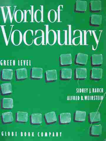 (image for) World of Vocabulary Green Level 2e (P) by Rauch & Weinstein