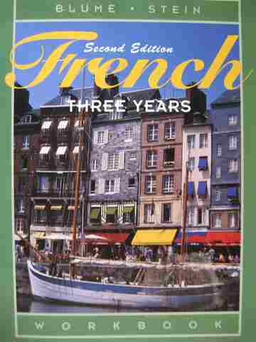 (image for) French 3 Years 2e Workbook (P) by Blume & Stein