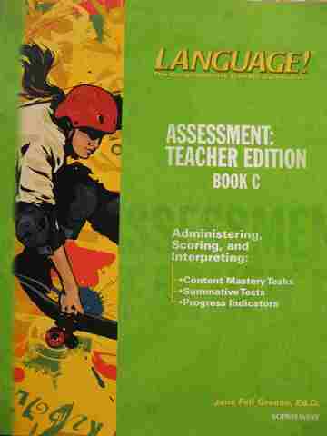 (image for) Language! 3rd Edition Book C Assessment TE (TE)(P) by Jane Fell Greene