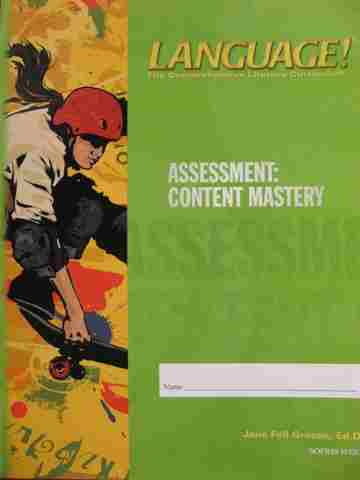 (image for) Language! 3rd Edition Book C Content Mastery (P) by Jane Fell Greene