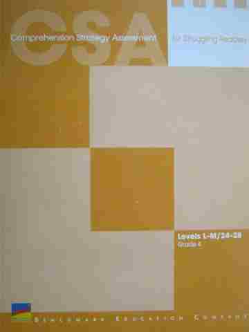 (image for) CSA for Struggling Readers 4 Levels L-M/24-28 (Spiral)
