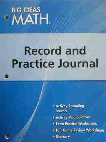 (image for) Big Ideas Math Course 3 Record & Practice Journal (P) by Larson & Boswell