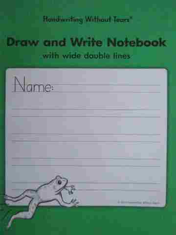 (image for) Draw & Write Notebook with Wide Double Lines 4th Edition (P)