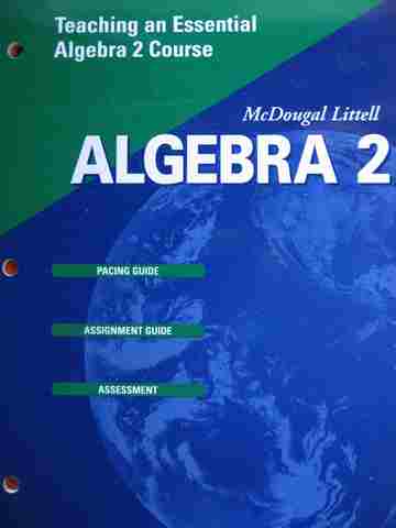 (image for) Algebra 2 Teaching an Essential Algebra 2 Course (P)