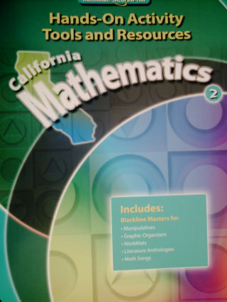 (image for) California Mathematics 2 Hands-On Activity Tools (CA)(P)