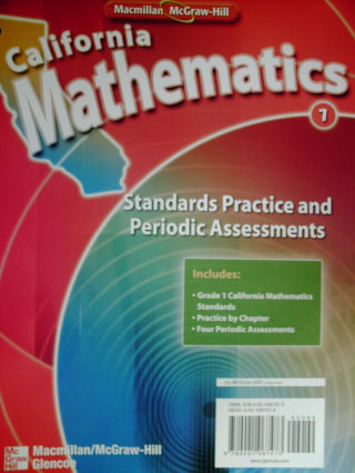 (image for) Mastering the California Mathematics Standards 1 (CA)(P)
