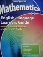 (image for) Mathematics 6 English Language Learners Guide (Spiral)